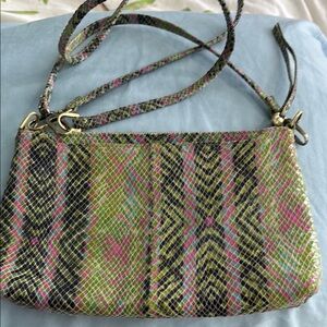 Stylish Multicolor Snake Print Women's Bag by HOBO